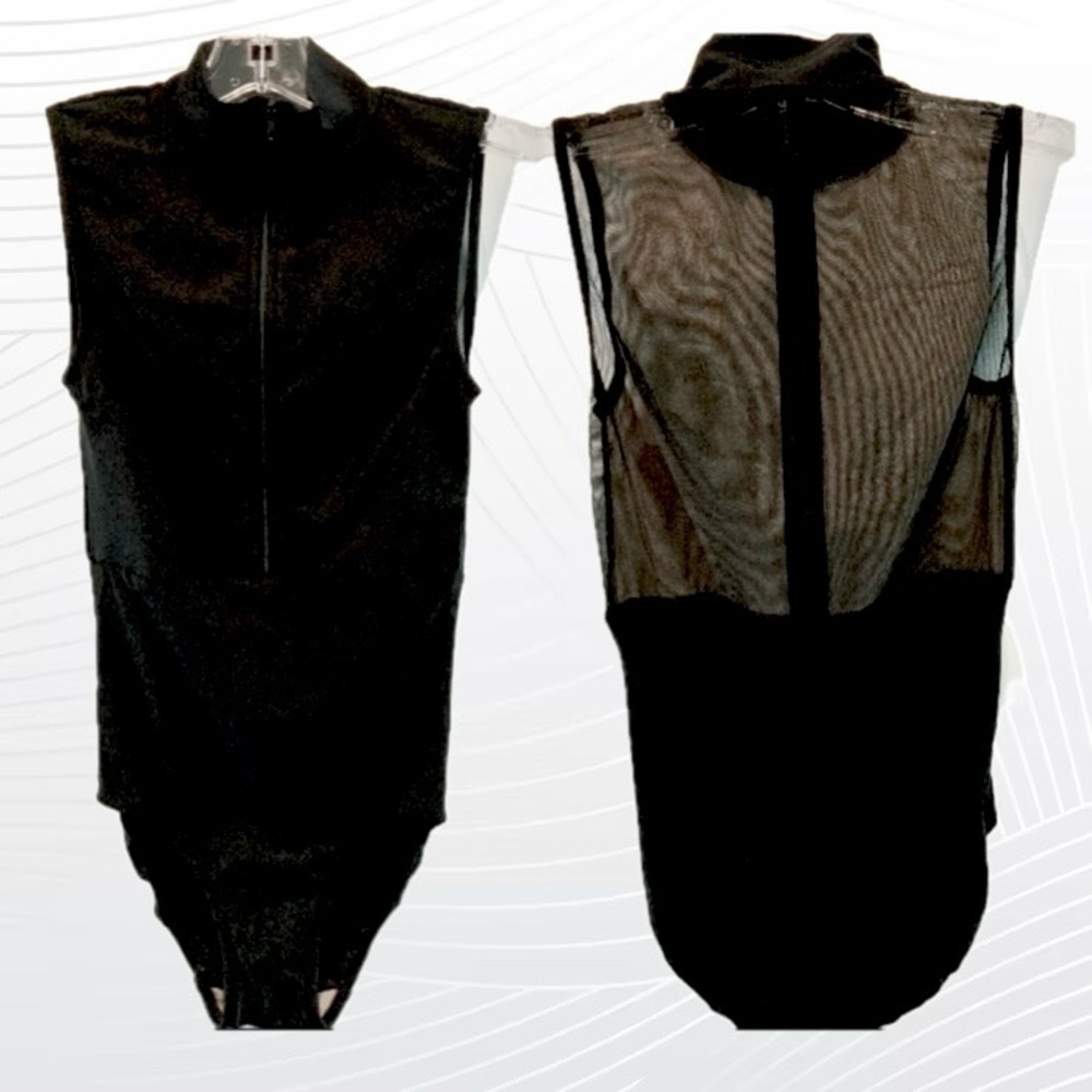 Eleve Dancewear Black Amber Leotard